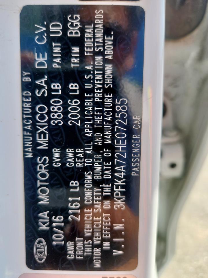 KIA FORTE LX
