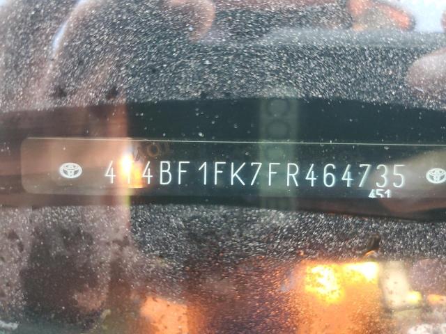 2015 TOYOTA CAMRY LE - 4T4BF1FK7FR464735