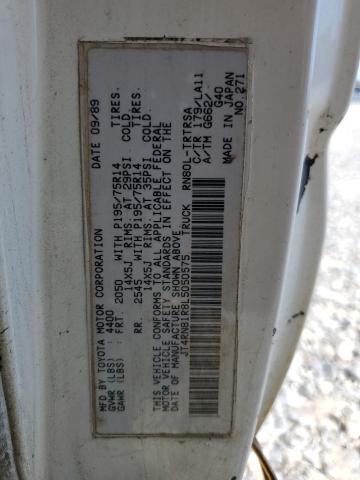 1990 TOYOTA PICKUP 1/2 TON SHORT WHEELBASE #3292352319