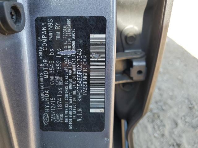 2015 HYUNDAI ACCENT GS KMHCT5AE5FU217343