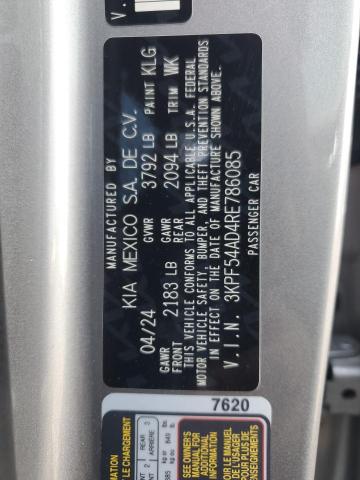 2024 KIA FORTE GT L #3296359156