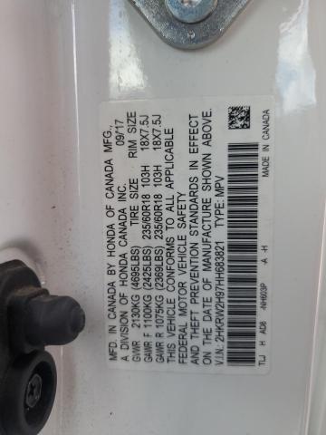 2017 HONDA CR-V TOURI - 2HKRW2H97HH683821