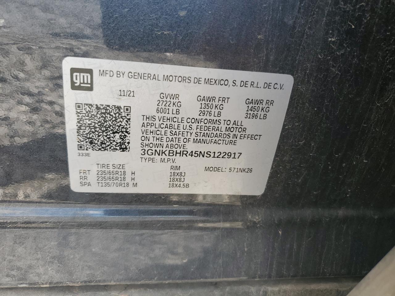 CHEVROLET BLAZER 2LT