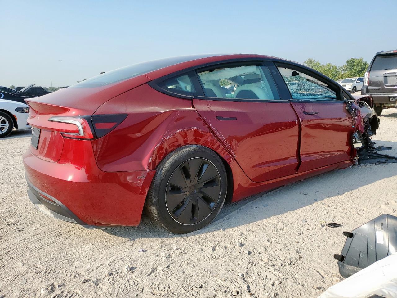 Lot #3310305975 2025 TESLA MODEL 3