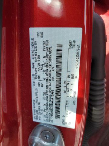 2022 FORD ESCAPE SEL 1FMCU9H91NUA15966