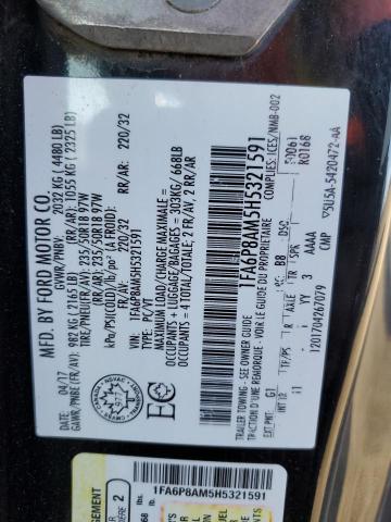 2017 FORD MUSTANG 1FA6P8AM5H5321591
