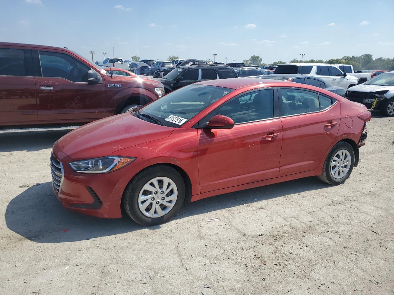 Lot #3268254037 2017 HYUNDAI ELANTRA SE