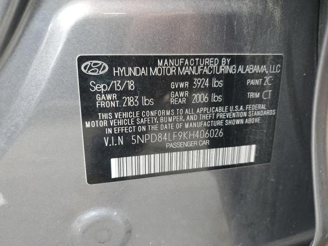 2019 HYUNDAI ELANTRA SE - 5NPD84LF9KH406026