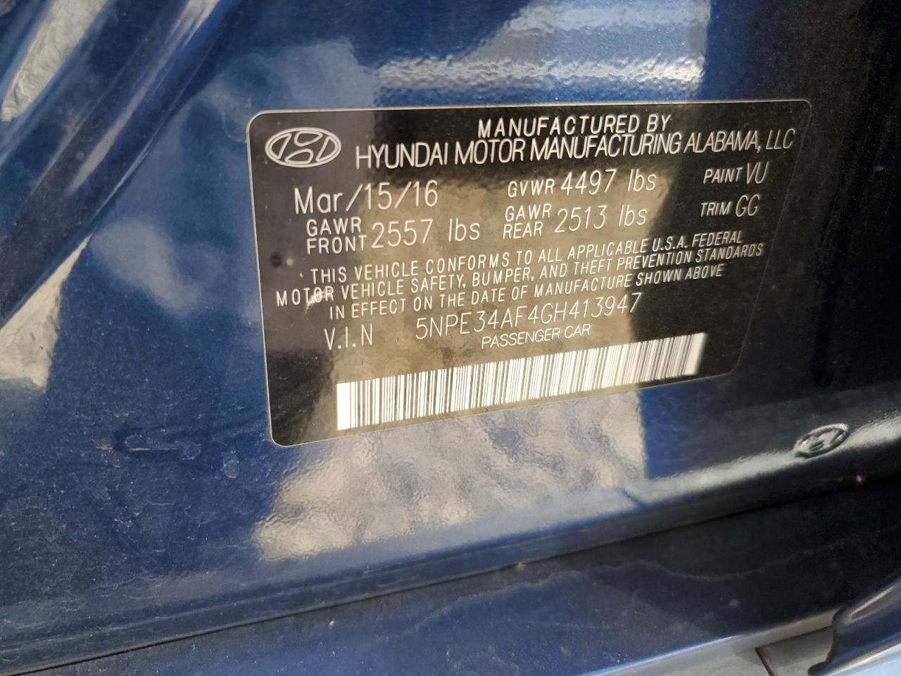 HYUNDAI SONATA SPORT