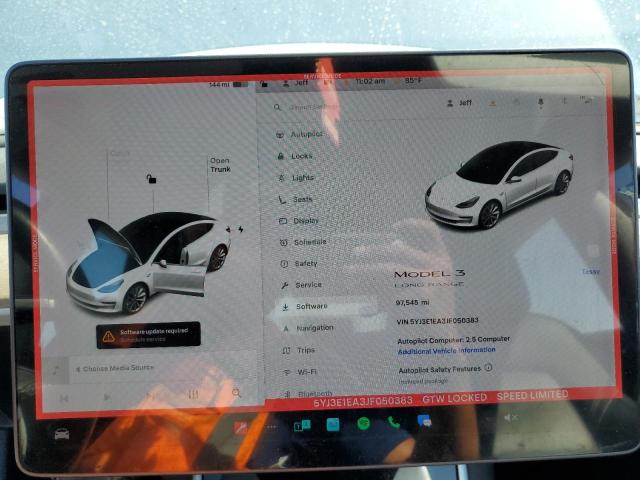 2018 TESLA MODEL 3 5YJ3E1EA3JF050383