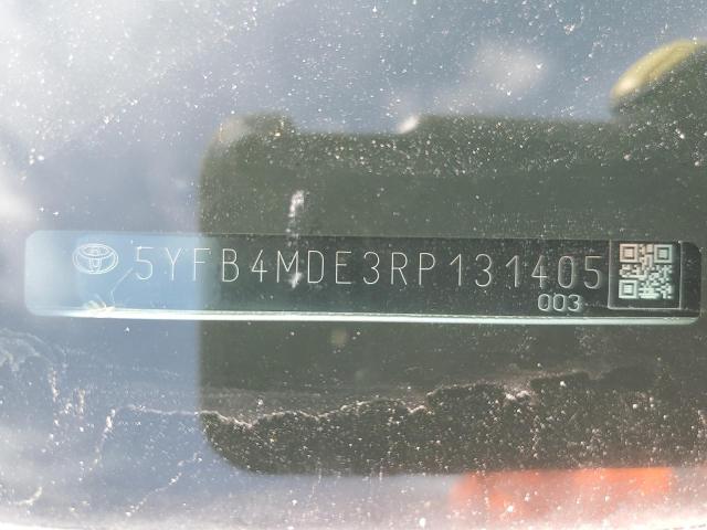 2024 TOYOTA COROLLA LE 5YFB4MDE3RP131405