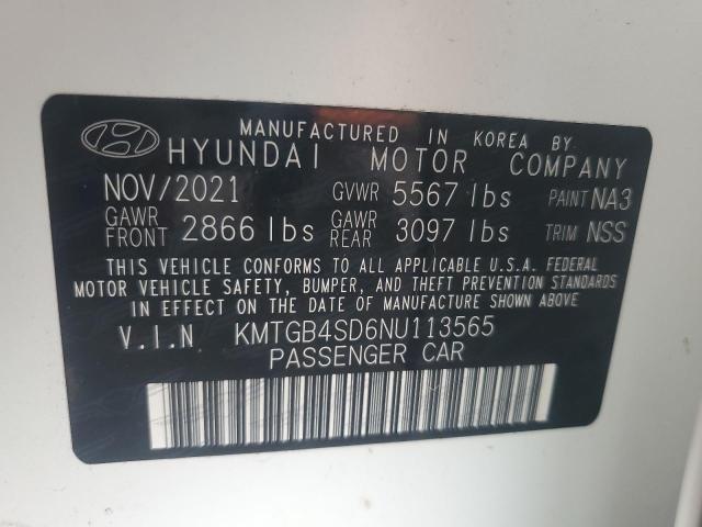 2022 GENESIS G80 SPORT - KMTGB4SD6NU113565