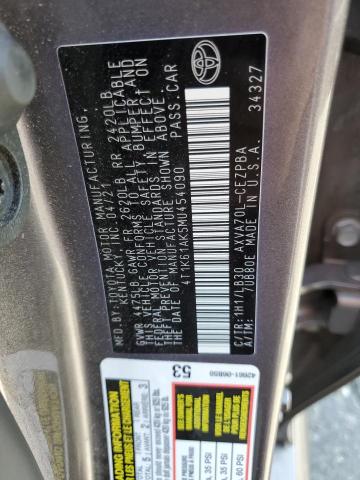 2021 TOYOTA CAMRY XSE - 4T1K61AK5MU454090