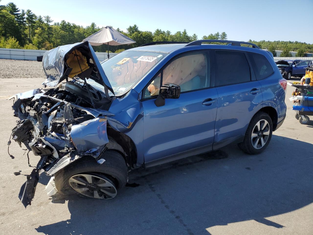 Lot #3278681776 2018 SUBARU FORESTER 2.5I PREMIUM