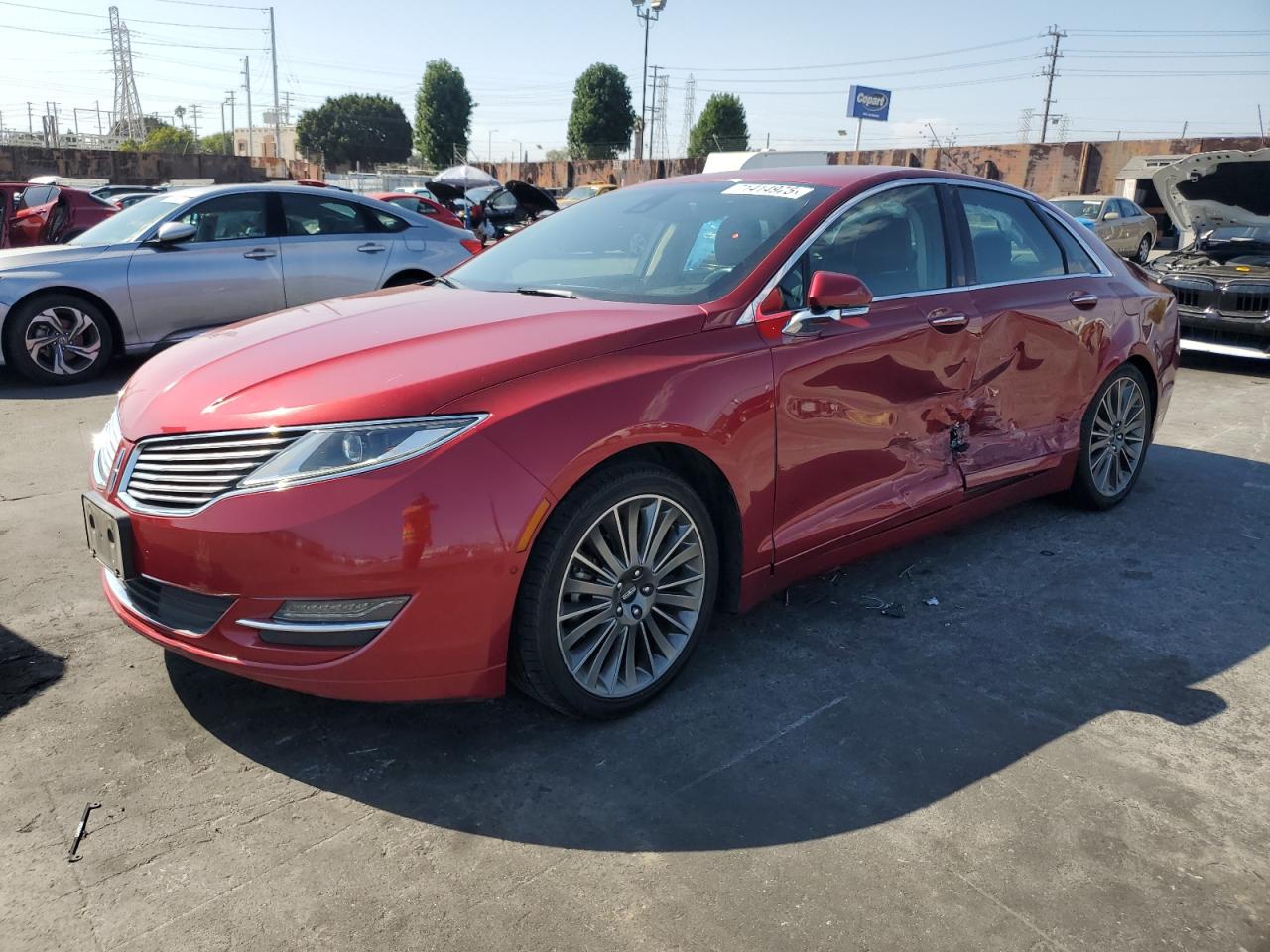  Salvage Lincoln MKZ
