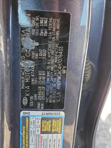 2017 KIA SPORTAGE L KNDPMCAC4H7076403