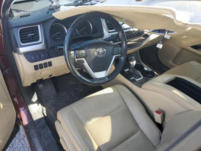 2017 TOYOTA HIGHLANDER HYBRID LIMITED 5TDDGRFH4HS034062