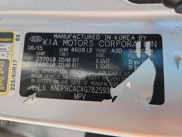 2016 KIA SPORTAGE L - KNDPBCACXG7825936
