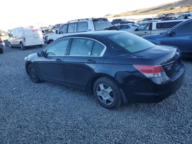 HONDA ACCORD LX 2008 black sedan 4d gas 1HGCP26358A028017 photo #3