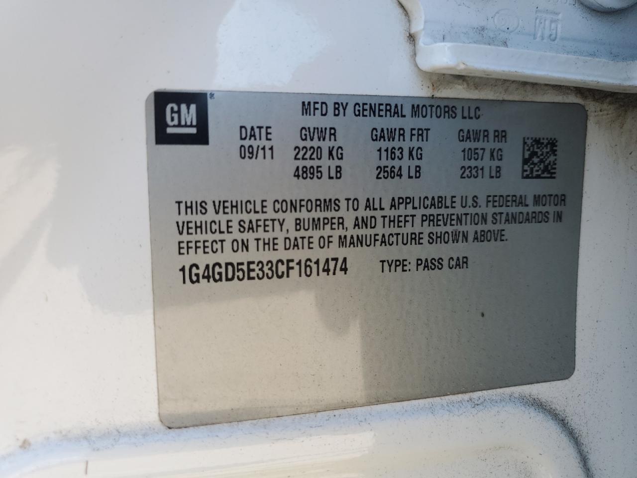 BUICK LACROSSE PREMIUM