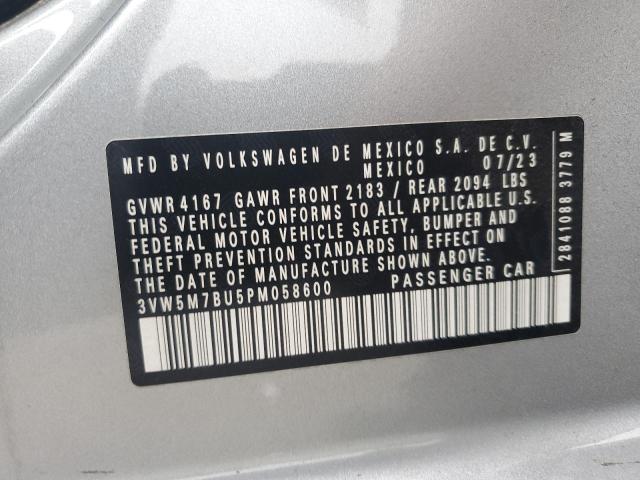 2023 VOLKSWAGEN JETTA S 3VW5M7BU5PM058600