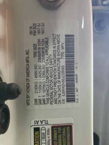2018 HONDA CR-V EX 5J6RW2H56JL026565