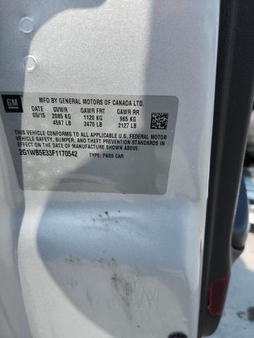 2015 CHEVROLET IMPALA LIM 2G1WB5E33F1170542