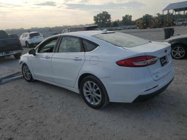 FORD FUSION SE 2020 white  gas 3FA6P0HD2LR195607 photo #3