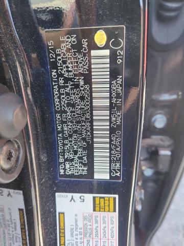 2016 TOYOTA PRIUS JTDKARFU8G3002558