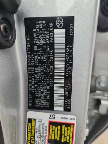 2024 TOYOTA CAMRY SE N - 4T1G11BKXRU128165