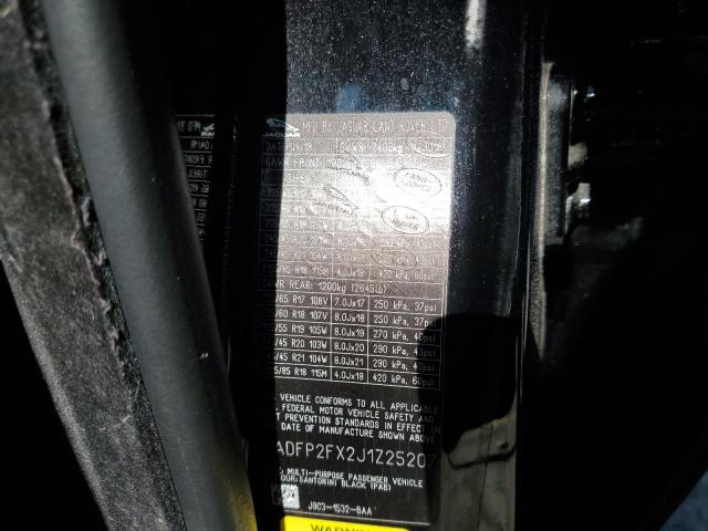 2018 JAGUAR E-PACE SE SADFP2FX2J1Z25207