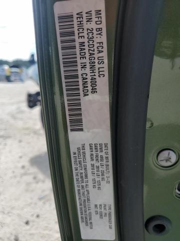 2022 DODGE CHALLENGER 2C3CDZAG8NH140046