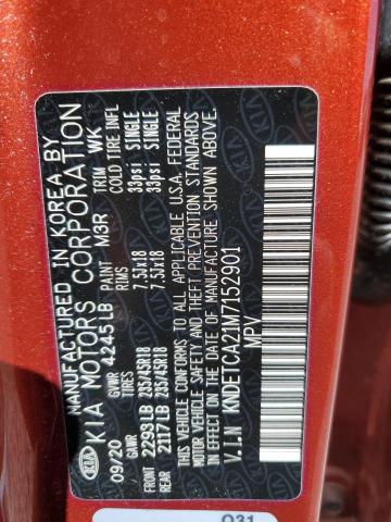 2021 KIA SELTOS SX KNDETCA21M7152901