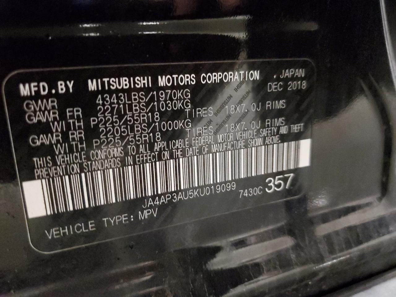 MITSUBISHI OUTLANDER ES