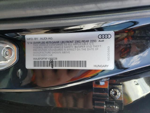 2015 AUDI A3 PREMIUM - WAUEFGFFXF1089228