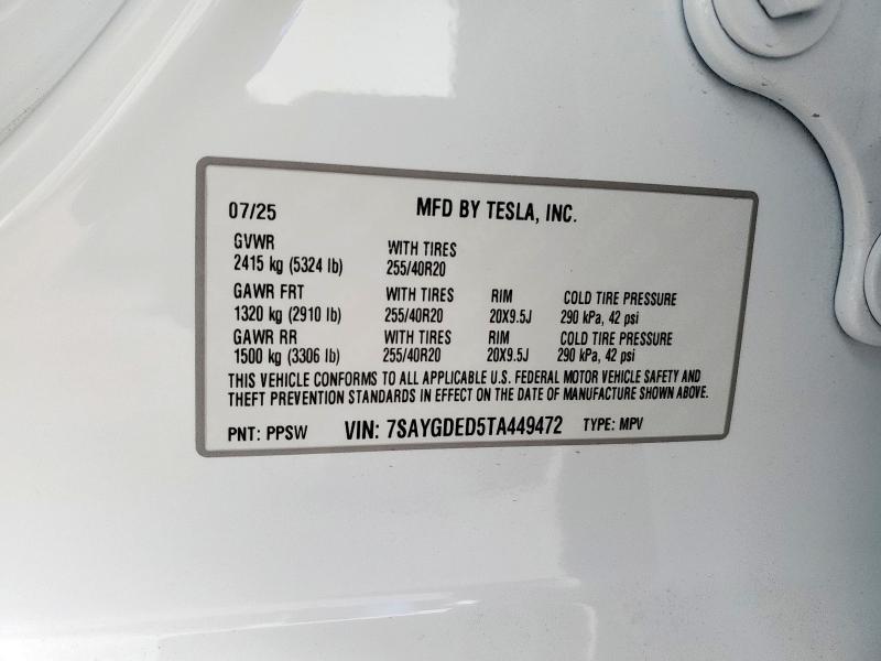 2026 TESLA MODEL Y #3291507921