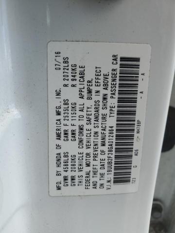 2016 ACURA TLX 19UUB2F38GA012864