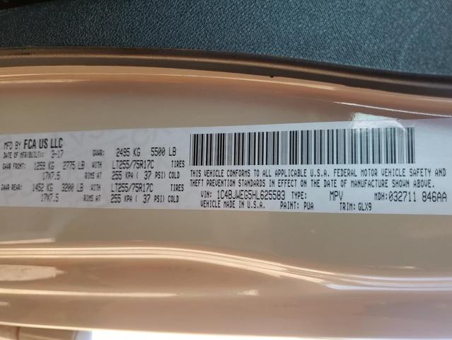 2017 JEEP WRANGLER UNLIMITED SAHARA 1C4BJWEG5HL625583