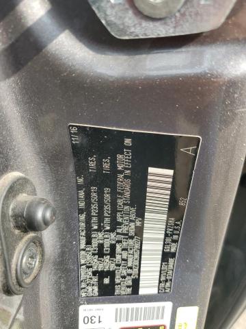 2017 TOYOTA SIENNA SE 5TDXZ3DC9HS799277