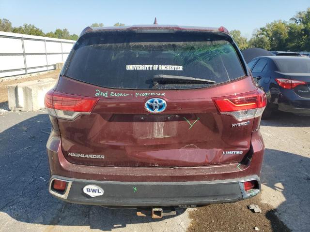 2017 TOYOTA HIGHLANDER HYBRID LIMITED 5TDDGRFH4HS034062