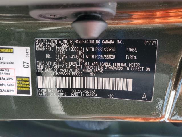 2021 LEXUS RX 350 2T2HZMAA5MC199058