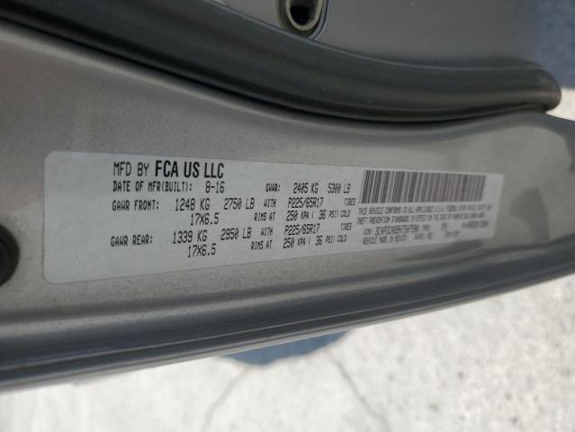 2017 DODGE JOURNEY SE 3C4PDCAB9HT507580