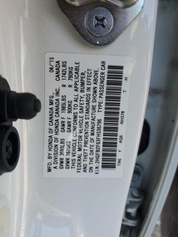2015 HONDA CIVIC HF 2HGFB2F63FH536796