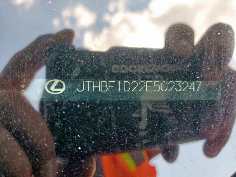 2014 LEXUS IS 250 - JTHBF1D22E5023247