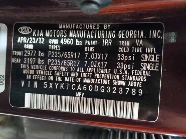 2013 KIA SORENTO LX #3241622412