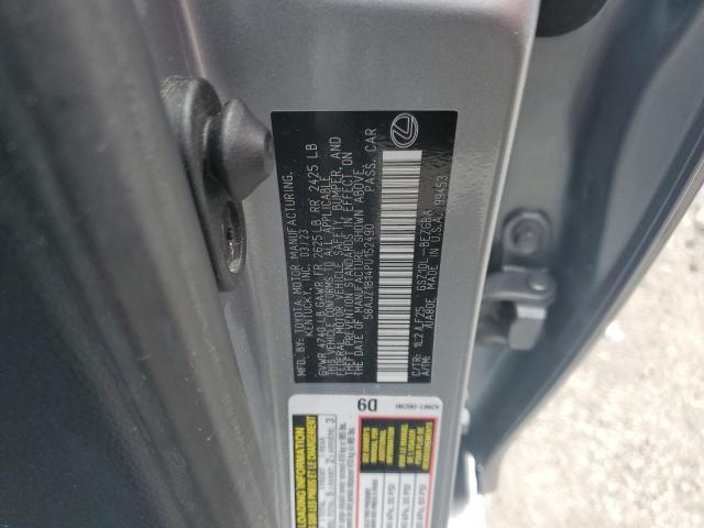 2023 LEXUS ES 350 F S 58AJZ1B14PU152490