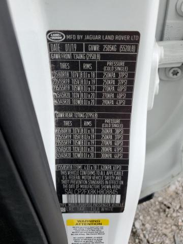 2019 LAND ROVER DISCOVERY SPORT SE SALCP2FX8KH808845