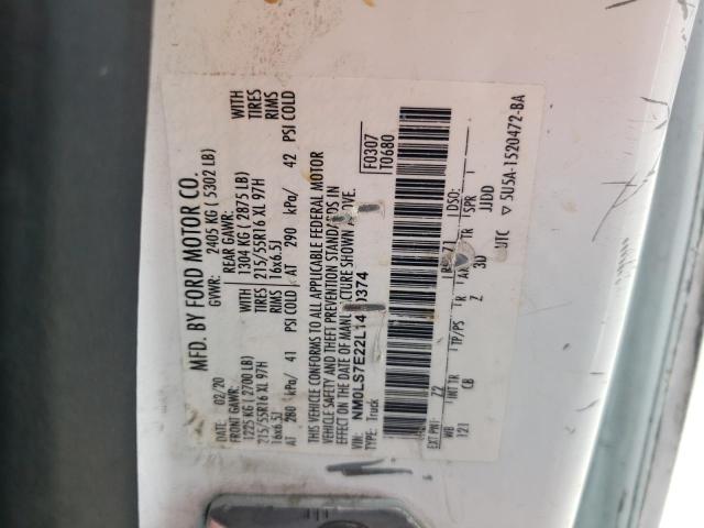 2020 FORD TRANSIT CO #3285801658
