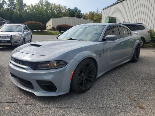 DODG CHARGER SCAT PACK 2021 gray  gas 2C3CDXGJ1MH619270 photo #3