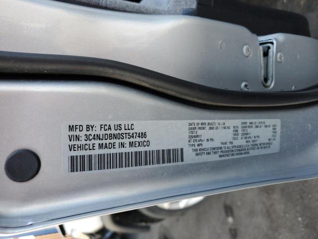 2025 JEEP COMPASS LA 3C4NJDBN0ST547486